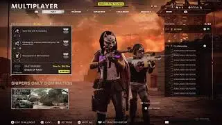 Black Ops Cold War Snipers Only Moshpit