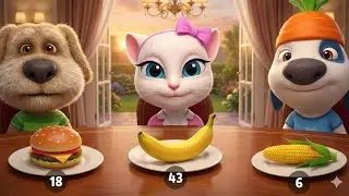 Talking tom eating🍴​#Cartoon​#Animation​#Viral​#Trending​#YouTube​#Video