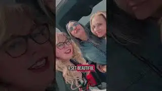 AJ Cook, Kirsten Vangsness, and Paget Brewster on Set of Criminal Minds Season 19