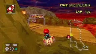【MKW WR】 Grumble Volcano (Glitch) - 16.332 - Niyake