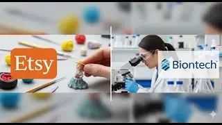 Etsy und Biontech in der Analyse  |  Elliott-Wellen-Analyse