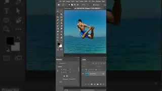 Remove Person In 1 Minutes With Photoshop l #shorts