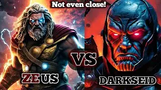 Zeus vs Darkseid: The Epic Clash for the Fate of Earth