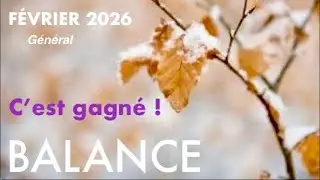 ♎️ BALANCE 🔮 FÉVRIER 2026 🔮 WOW !! VOUS GAGNEZ SUR TOUTE LA LIGNE 