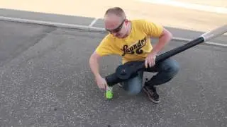 iPad Holder - Keizus Toughness Test - Quadropod+Clamp vs Potato Gun