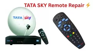 TATA SKY Remote Repair ⚡⚡How to Open and repair Non-Working Buttons