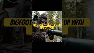 Bigfoot Wakes Yeti With a Bazooka | Funny Cryptid Comedy #Shorts