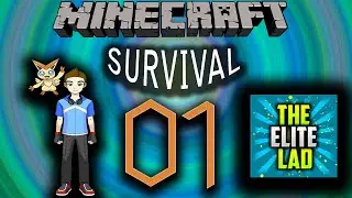 Minecraft - Survival Let's Play w/ TheEliteLad &brvbar;  EP 1 - Shrooms!
