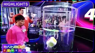 JhaiHo, kinulang ng oras sa Rainbow Rumble jackpot round | Rainbow Rumble