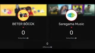 @BETER B&Ouml;C&Uuml;K #VS @Saregama Music|| @Subcount @Shorts #Live