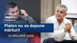 Stirile PROTV 15 IANUARIE (ORA 17:00)