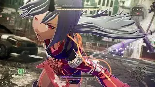 SCARLET NEXUS (PS5) - Kasane vs Yuito (1st Encounter Training Simulation)