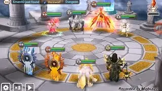 Summoners War - Ifrit spotlight in Top 100+ Arena (Tesarion/Theomars/Veromos)