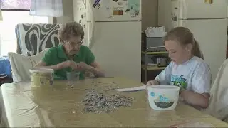 Unlikely pair come together over pop tab collection