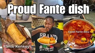 lets cook authentic FANTE KENKEY & FANTE FANTE STEW the easiest and delicious way * day 75 of 100 *