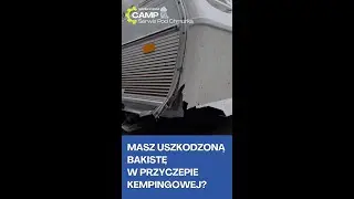 ODBUDOWA, NAPRAWA BAKISTY W PRZYCZEPIE KEMPINGOWEJ