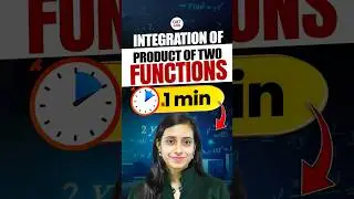Integration of Product of Two Functions in 1 Minute 🔥#shortsfeed