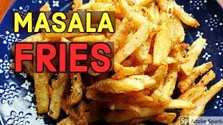 Spicy Masala Fries Indian Style | Super Crispy Fries