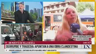 Tragedia en Villa Gesell: derrumbe, negligencia y al menos un muerto