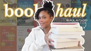 Black author book haul | mystery/thriller, historical fiction, a classic + more!