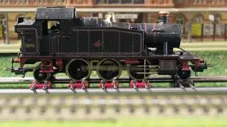 Sammlungsaufl&ouml;sung: Englische Oldtimer Dampflokomotive zu Verkaufen Ma&szlig;stab H0/00