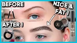 MY UPDATED BROW ROUTINE | BIG FAT FLUFFY BROWS! | MAKEMEUPMISSA
