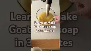 I make Goat milk soap at home and here is how! #handmade #soapmaking #howto #goatmilksoap