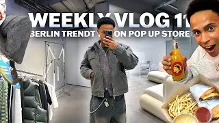 BERLIN MINI FOOD UND SHOPPING TOUR + DER LETZTE TRENDT VISION POPUP🔥😮‍💨 I WEEKLY VLOG 11 I joshiiks