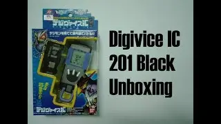 Digivice IC 201 Black Unboxing