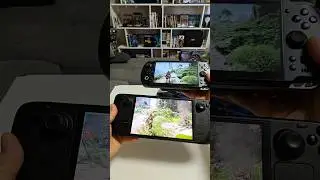 Steam Deck OLED против самой мощной консоли 🕹️ GPD Win 5 в Horizon Forbidden West #gaming #games #