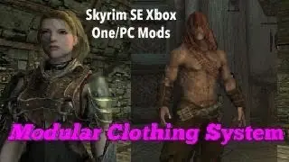 Модульная система одежды Skyrim SE Модификации Xbox One/PC