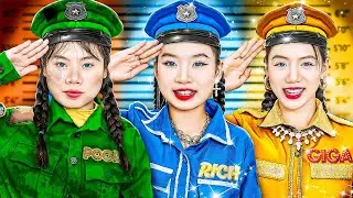 Бедные Vs Богатых Vs Сверхбогатых: Студенты В Полицейской Академии | Baby Doll Fran&ccedil;ais