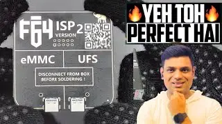 FLASH F64 ISP V2 VERSION WITH eMMC UFS ISP CABLE NEW !! FPC CABLE C TYPES CONNECTOR HIGH SPEED!!