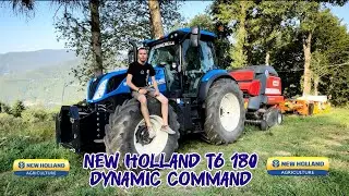New Holland T6 180 Dynamic Command - Azienda Agricola “Le Roncacce”. 