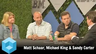 Matt Schaar, Michael King & Sandy Carter - #IBMInterConnect 2016 - #theCUBE