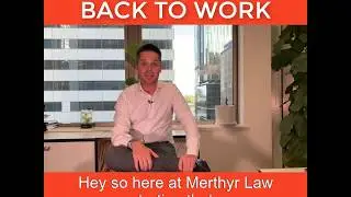 The transition back to work