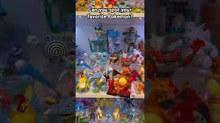 Updated Pokemon Figure Collection #pokemon #actionfigures