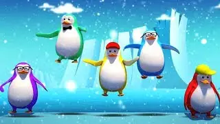 cinque piccoli pinguini | canzoni per bambini | Five Little Penguins