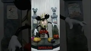 Mickey Mouse Statue Zombie Vampire Zombieland 1/2 scale statue figure