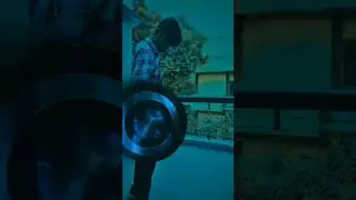 CAPTAIN AMERICA SHIELD THROW | VFX | BLENDER | AFTER EFFECTS | #shorts #VFX #viral  #captainamerica