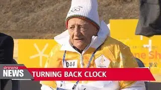 Canadian Korean War veterans' ice hockey match on Imjin-gang River reenacted