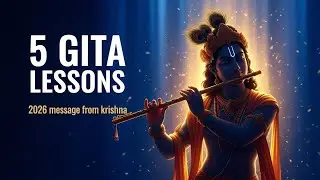5 Gita Lessons You Must Hear Today | Krishna Inspiration new message from krishna on 2