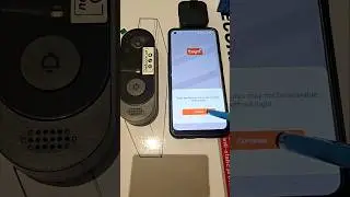 Setting up my Tuya Smart Life video doorbell!  📱🏠  #SmartHome #Tech #Doorbell #Setup #SmartLife
