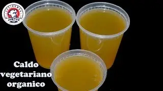 Como hacer caldo vegetal org&aacute;nico.  Base para sopas