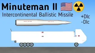LGM - 30 Minuteman II icbm of USA | Spaceflight Simulator | #sfs #icbm #viral