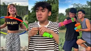 NAMINGWIT NG ISDA SI TOPHER SA FISH POND NILA BETY | FUNNY TIKTOK COMPILATION GOODVIBES 