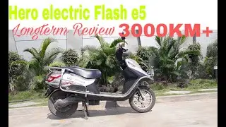 Hero electric Flash e5 Longterm Review | 3000KM+ Driven | 6Months usage |