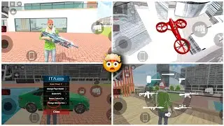 New! 🤯 custom guns Feature in Indian Theft auto simulator 🤑🤩|New update all secret cheat codes 💯