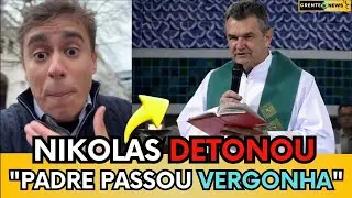 🚨URGENTE! NIKOLAS FERREIRA REBATE PADRE QUE CRITICOU A CAMINHADA: “OU FALTA INTELECTO OU BÍBLIA!”