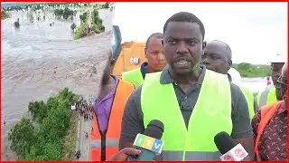 KINACHOENDELEA BAADA YA KIMBUNGA HIDAYA KULIBOMOA VIBAYA DARAJA HILI LINDI/WAZIRI ATOA TAMKO JIPYA